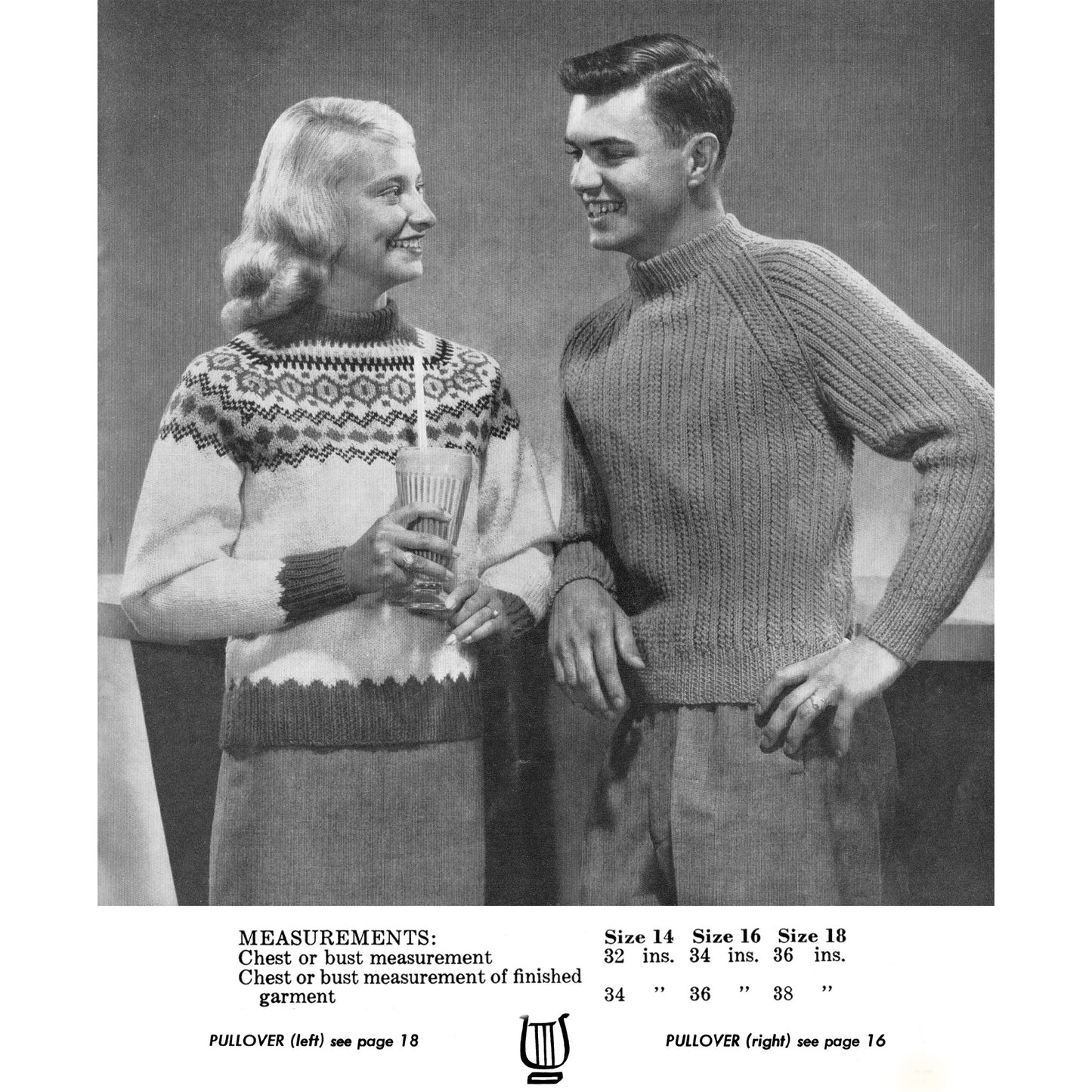 vintage knitting patterns download Day17Vintage B1085 Designs in Double Knitting by Beehive