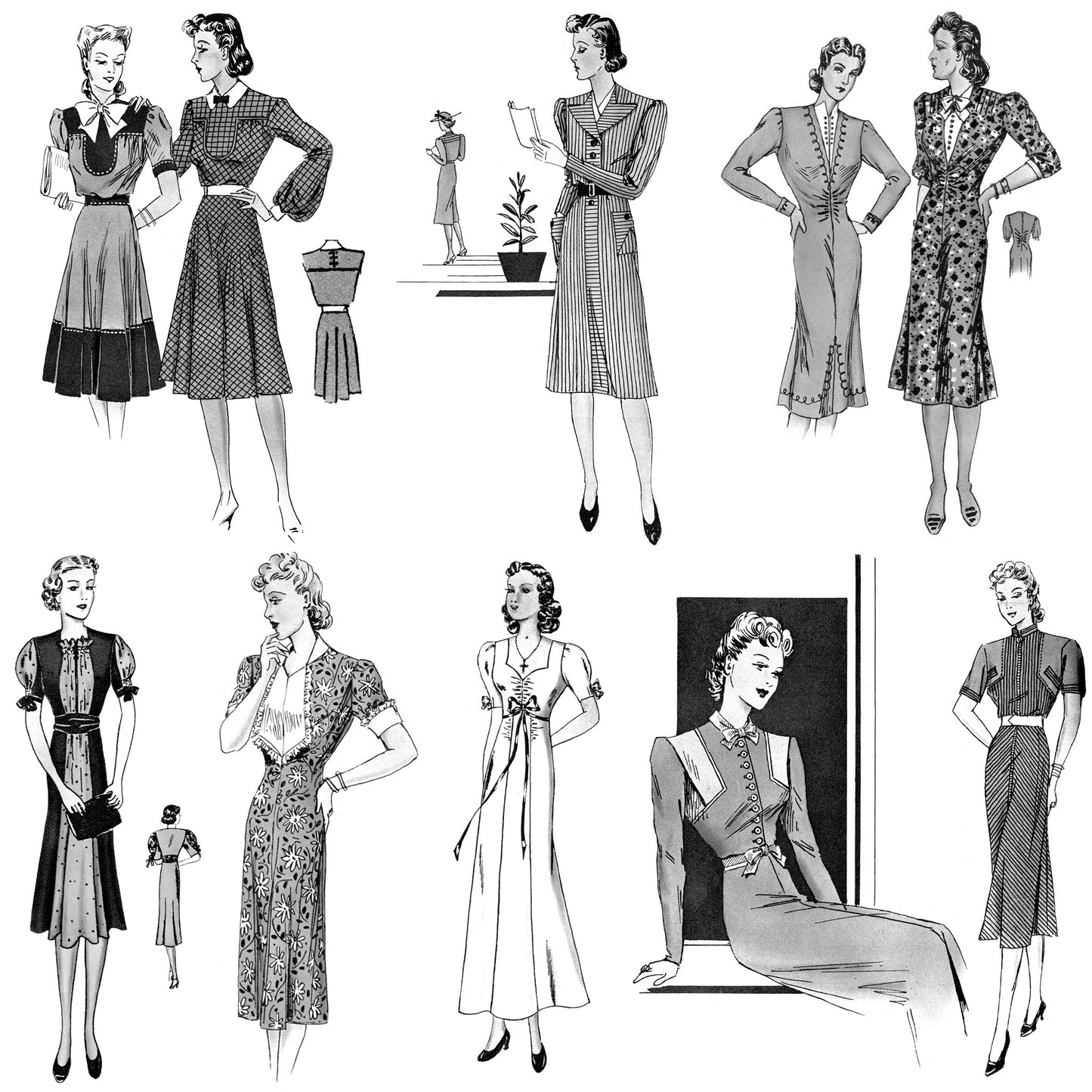 Vintage War Era 1940 German Pattern Drafting Book