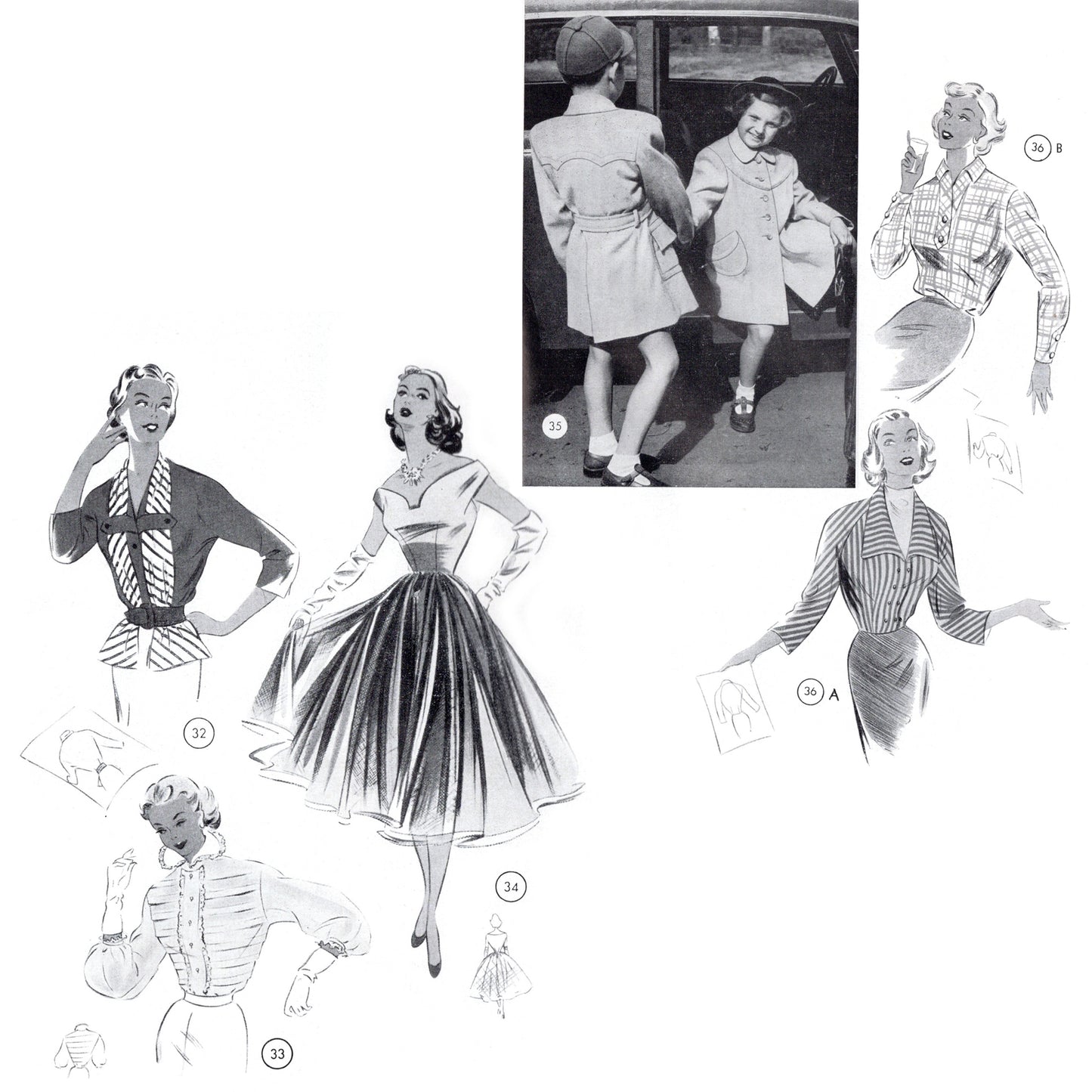 Vintage 1950s Pattern Drafting Book