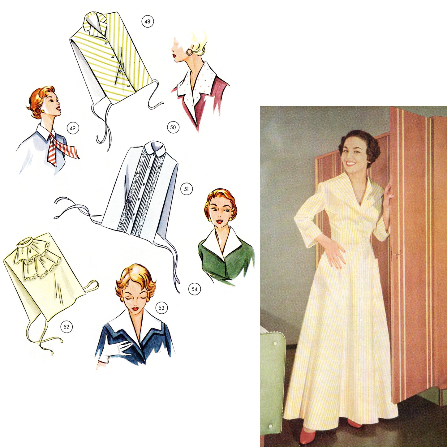 Vintage 1950s German sewing pattern drafting book
