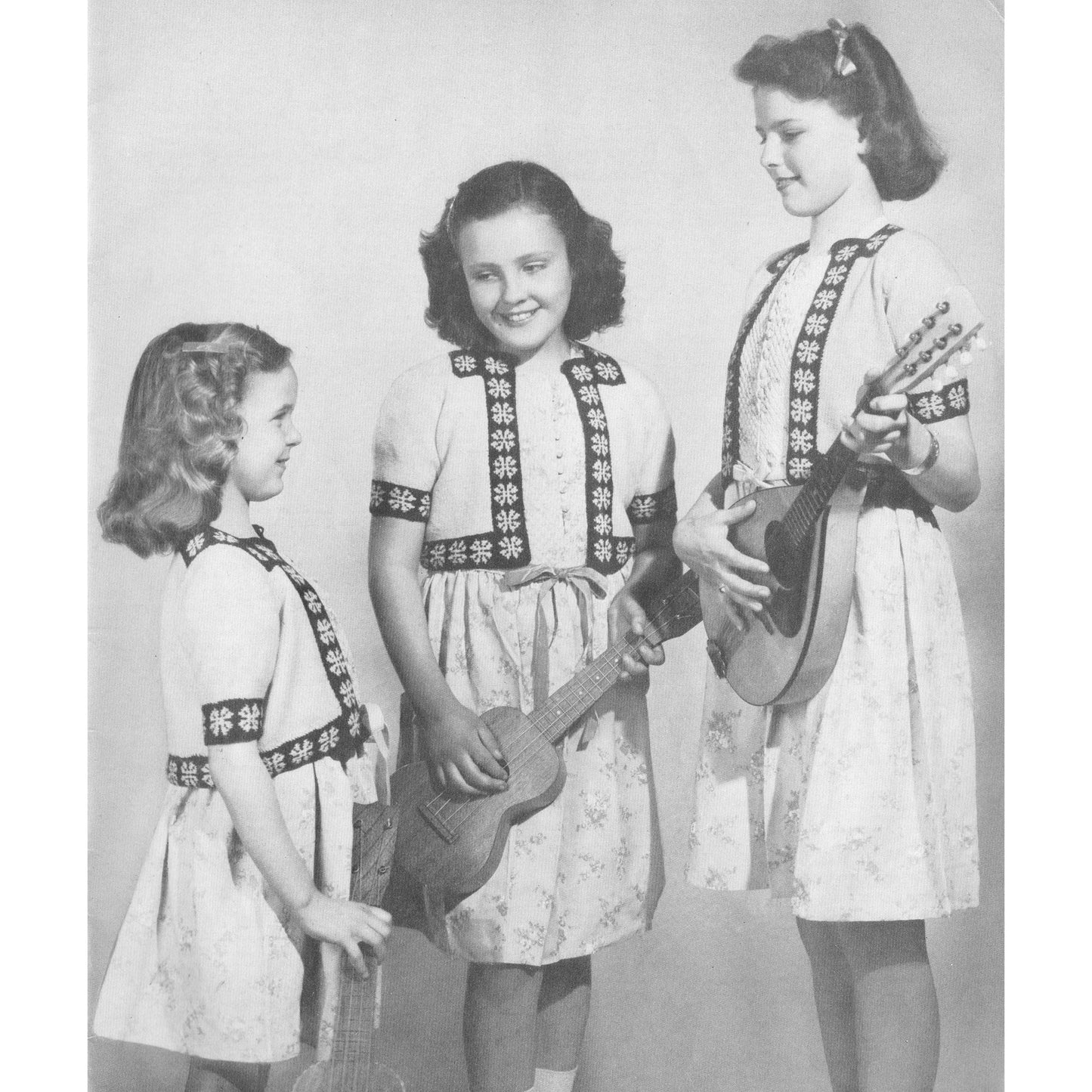 vintage knitting patterns download Day17Vintage B1054 Beehive Eight to Twelve Years No. 43