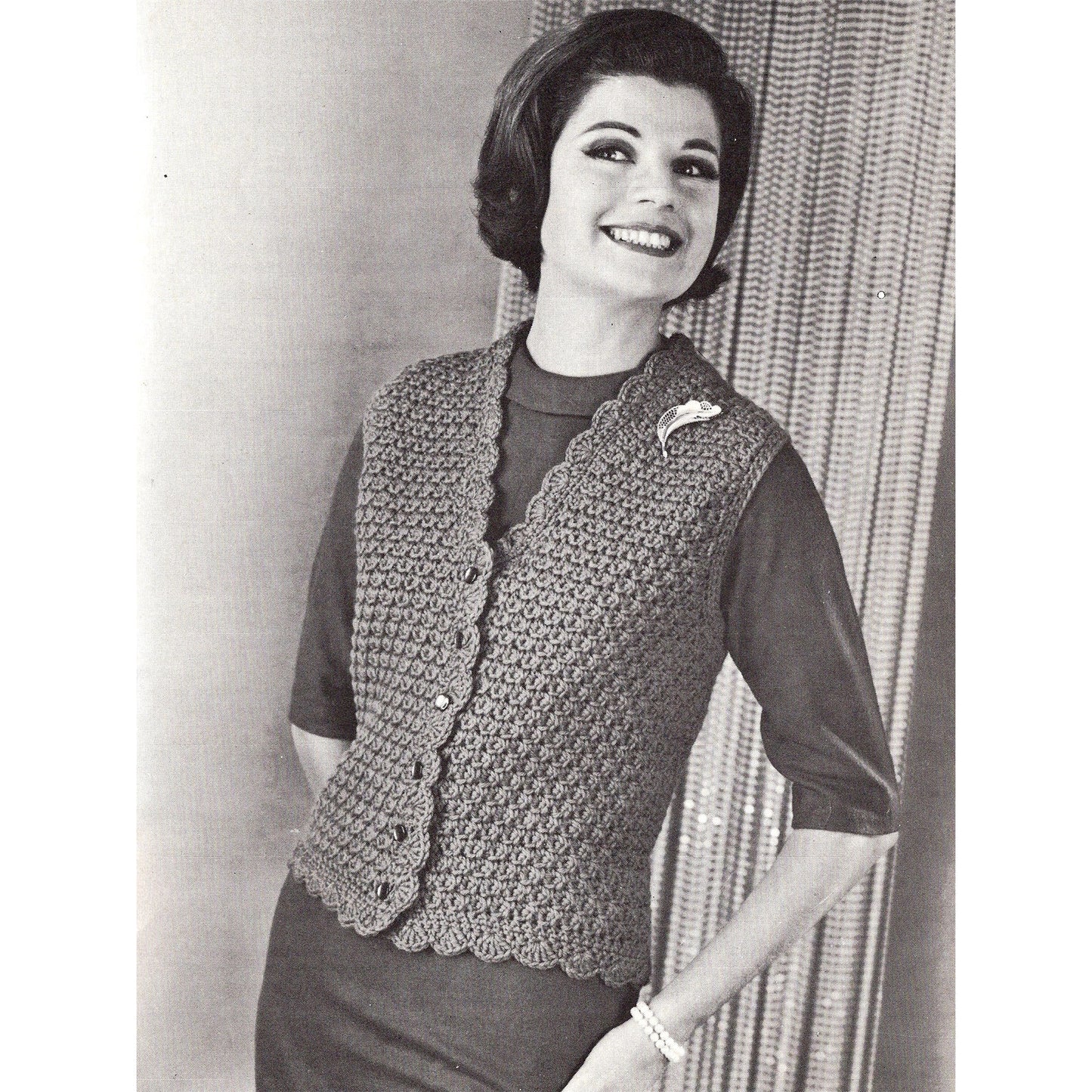 vintage knitting patterns download Day17Vintage B1059 Coats and Clarks No. 160 Fashion Favorites to Knit and Crochet