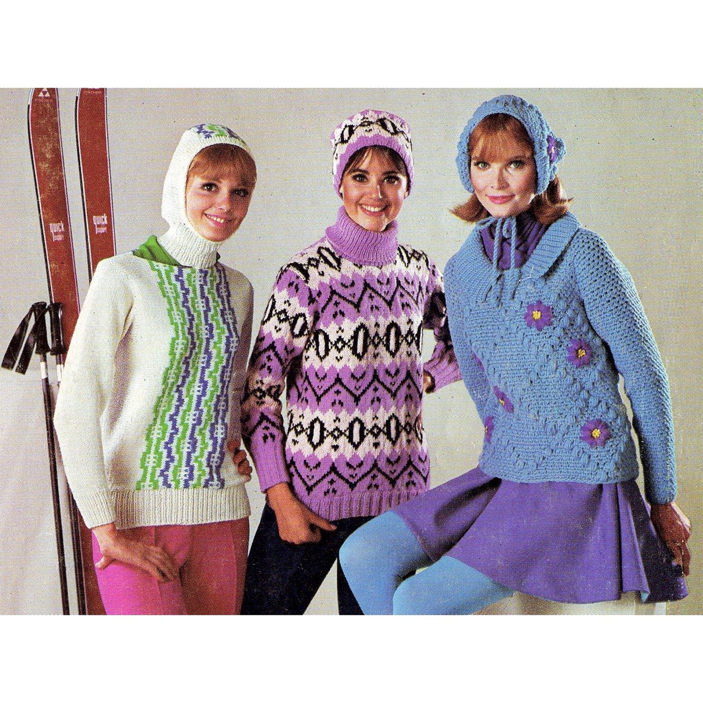 vintage knitting patterns download Day17Vintage B1059 Coats and Clarks No. 160 Fashion Favorites to Knit and Crochet