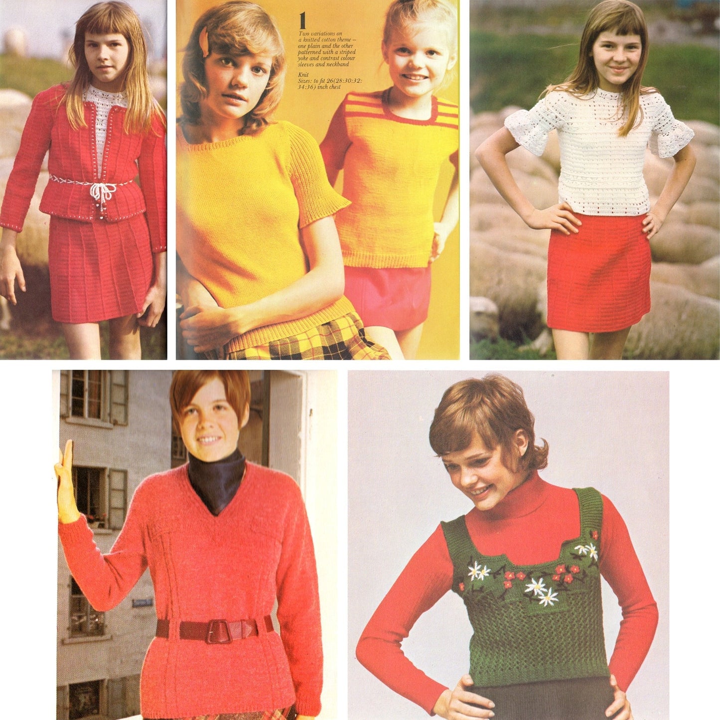 vintage knitting patterns download Day17Vintage B1071 All You Can Knit and Crochet for the Under Twenties
