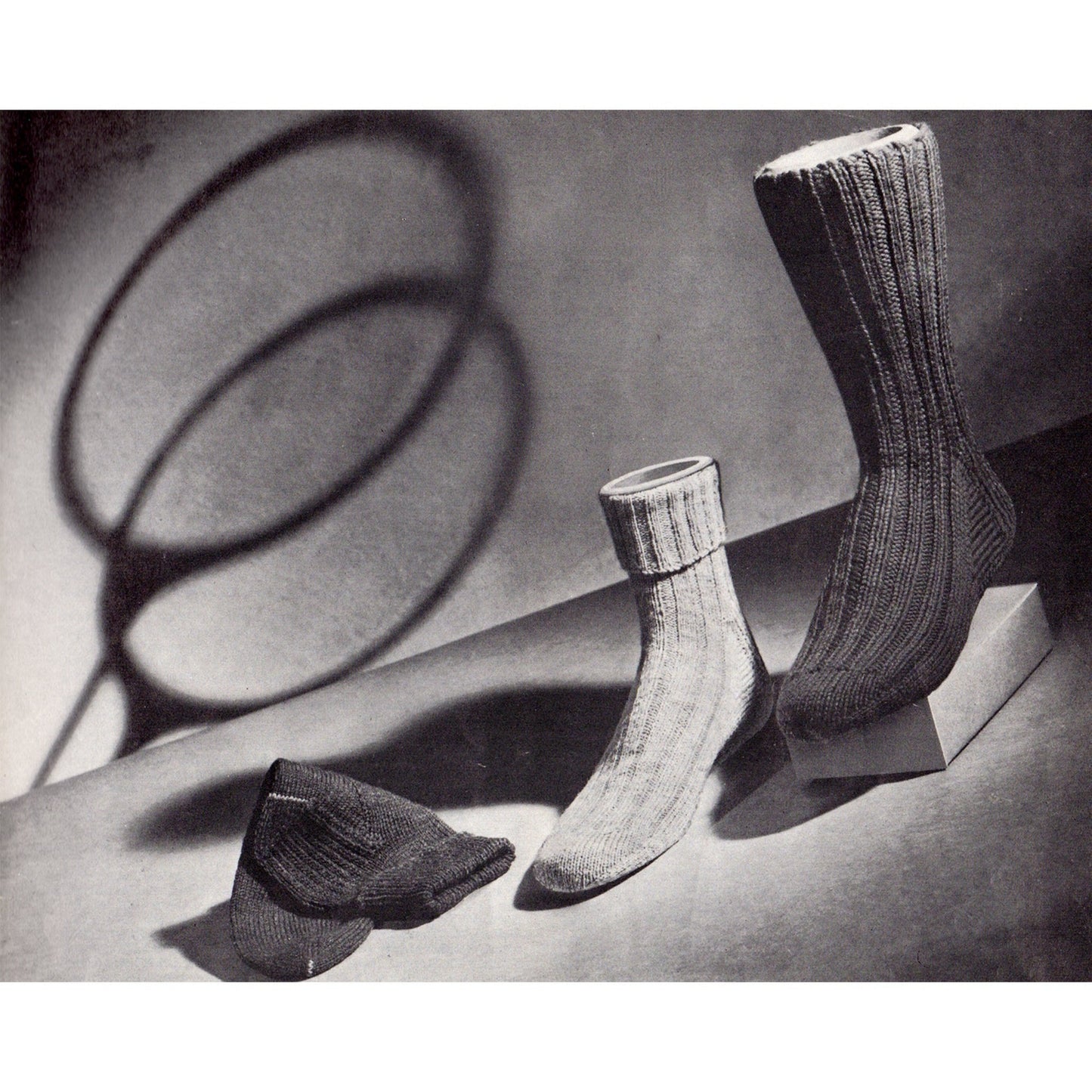vintage knitting patterns download Day17Vintage B1079 Hand Knit Socks by Beehive No. 37 Pattern Booklet