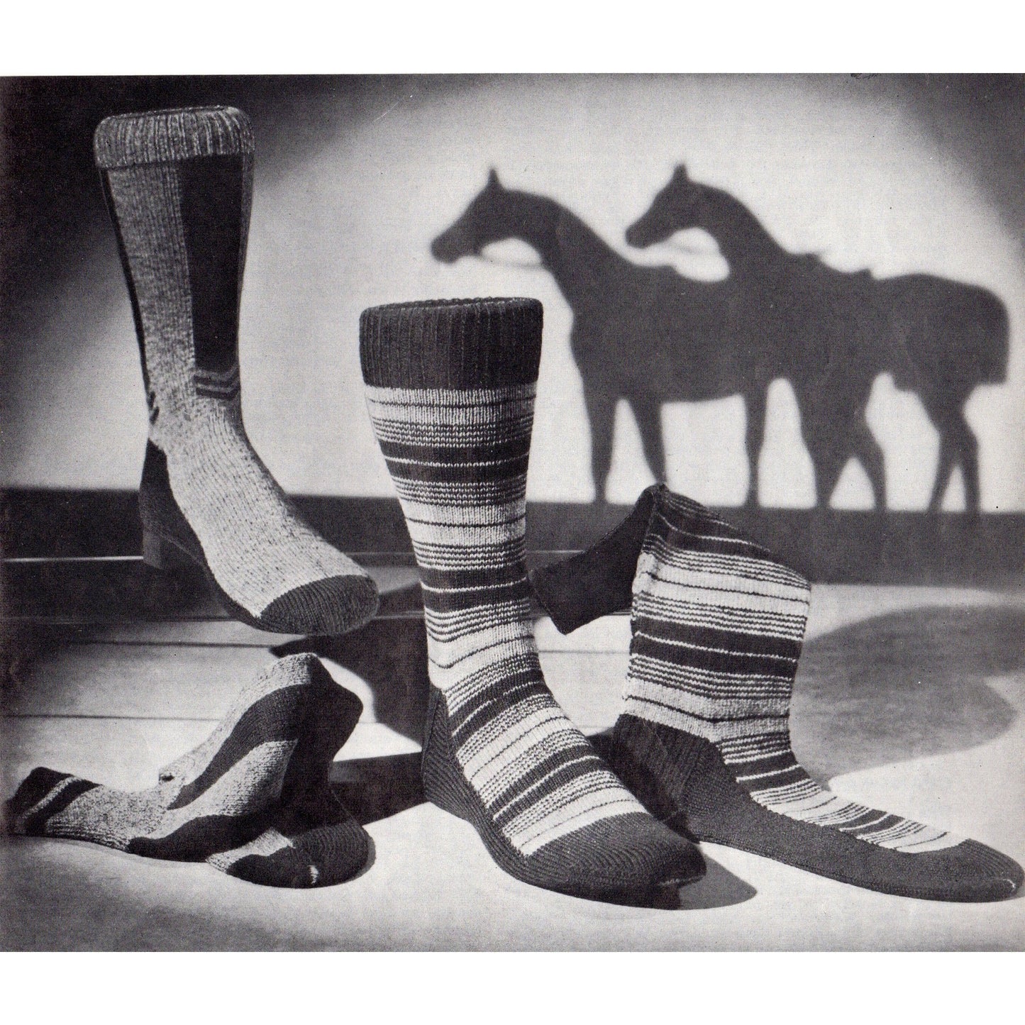 vintage knitting patterns download Day17Vintage B1079 Hand Knit Socks by Beehive No. 37 Pattern Booklet