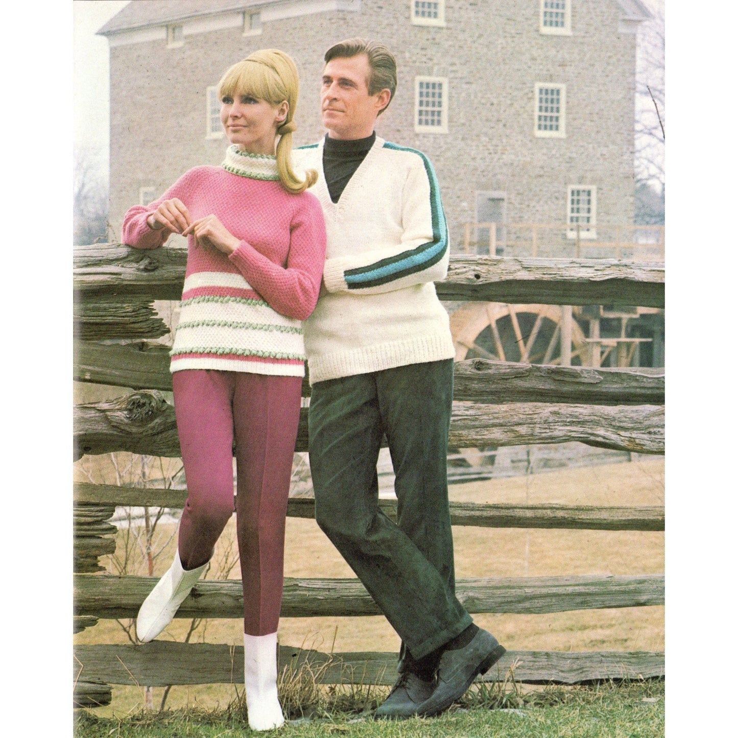 vintage knitting patterns download Day17Vintage B1080 Casual Knits by Lady Galt for the Entire Family Vol.36