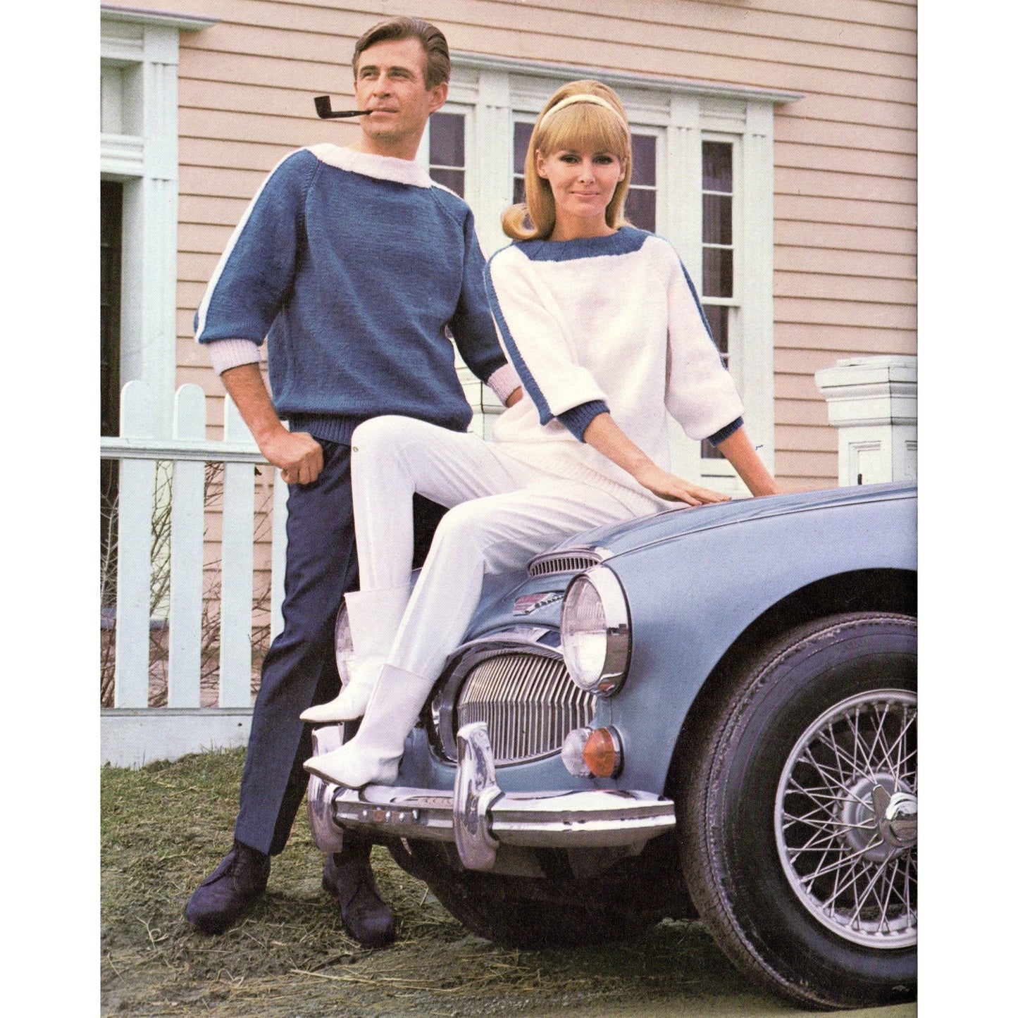 vintage knitting patterns download Day17Vintage B1080 Casual Knits by Lady Galt for the Entire Family Vol.36