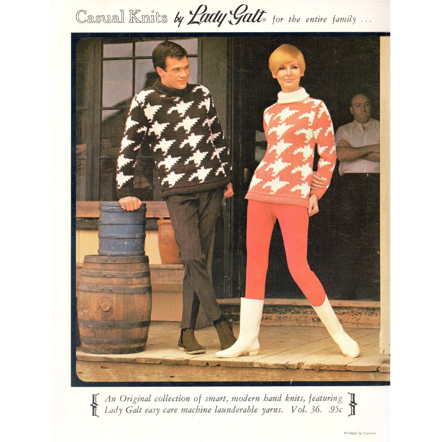vintage knitting patterns download Day17Vintage B1080 Casual Knits by Lady Galt for the Entire Family Vol.36