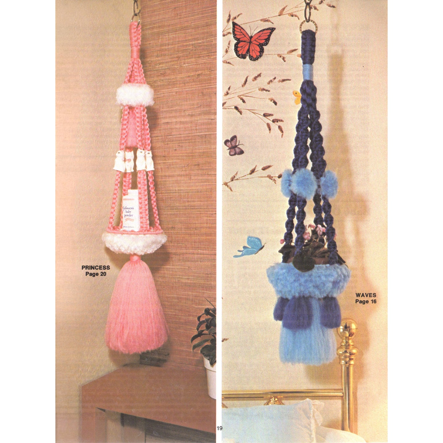 vintage knitting patterns download Day17Vintage B1076 Macra-Sculpture Macramé Pattern Book by Lee Originals