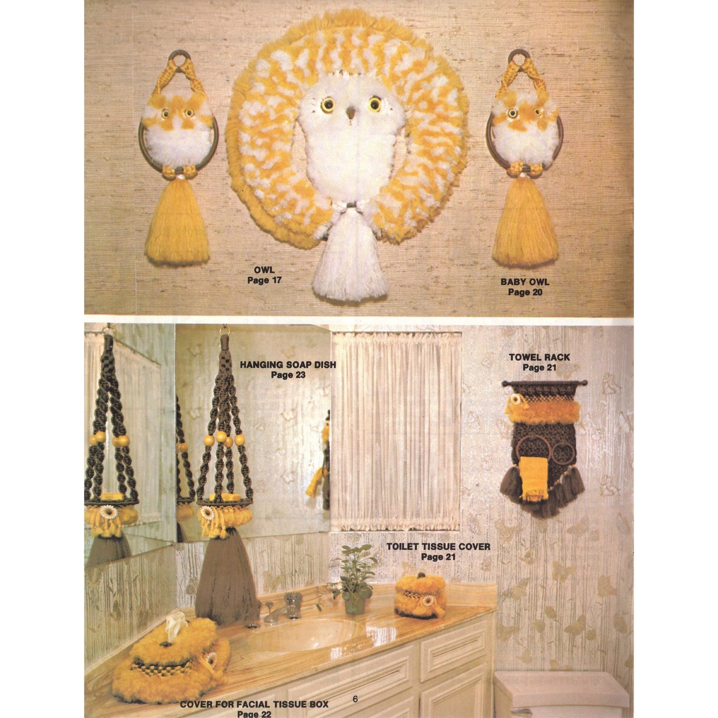 vintage knitting patterns download Day17Vintage B1076 Macra-Sculpture Macramé Pattern Book by Lee Originals
