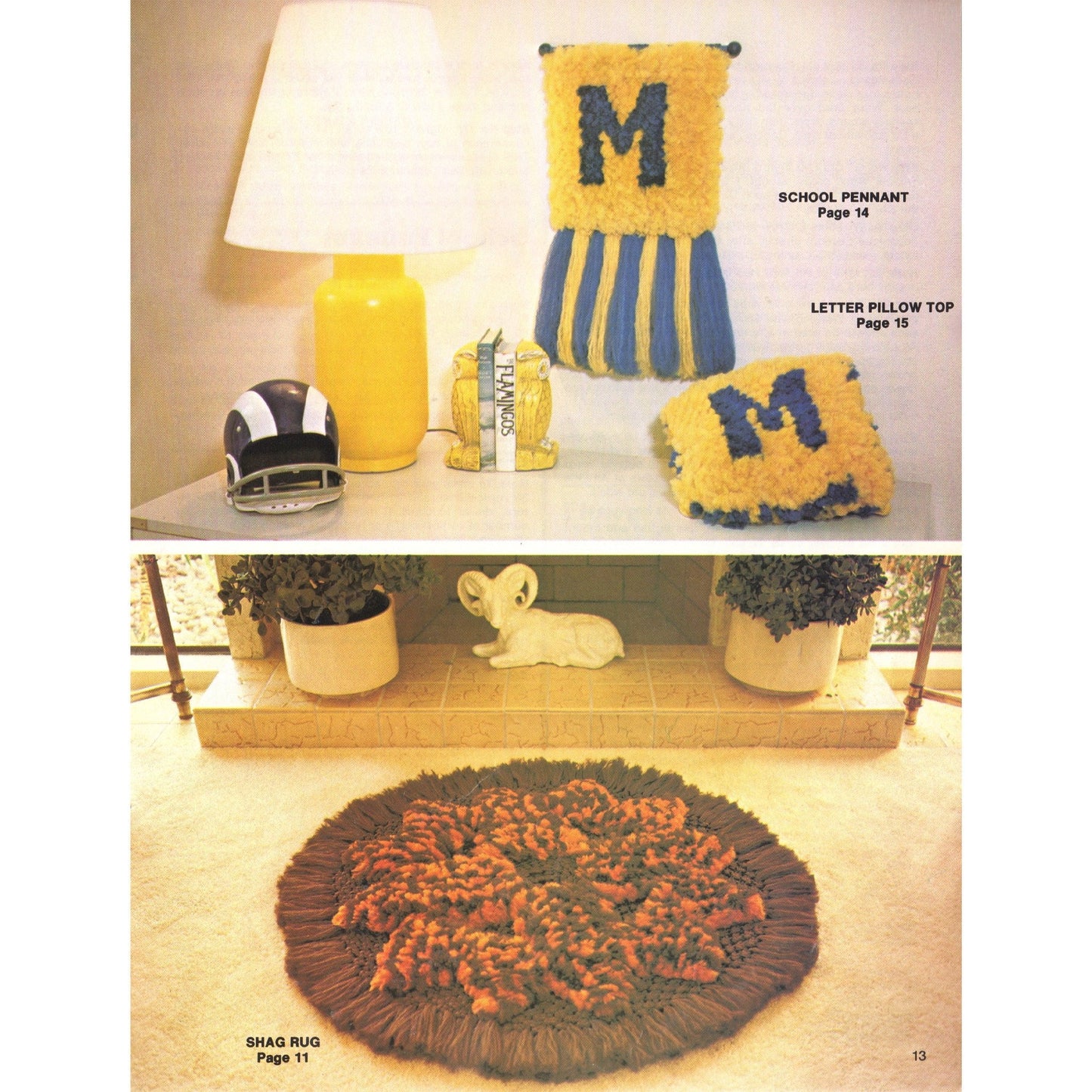 vintage knitting patterns download Day17Vintage B1076 Macra-Sculpture Macramé Pattern Book by Lee Originals