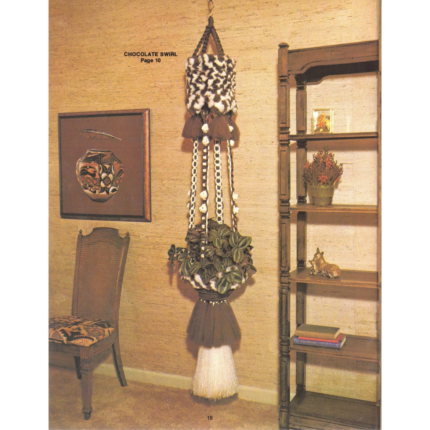 vintage knitting patterns download Day17Vintage B1076 Macra-Sculpture Macramé Pattern Book by Lee Originals