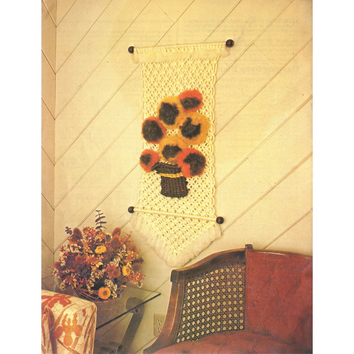 vintage knitting patterns download Day17Vintage B1076 Macra-Sculpture Macramé Pattern Book by Lee Originals