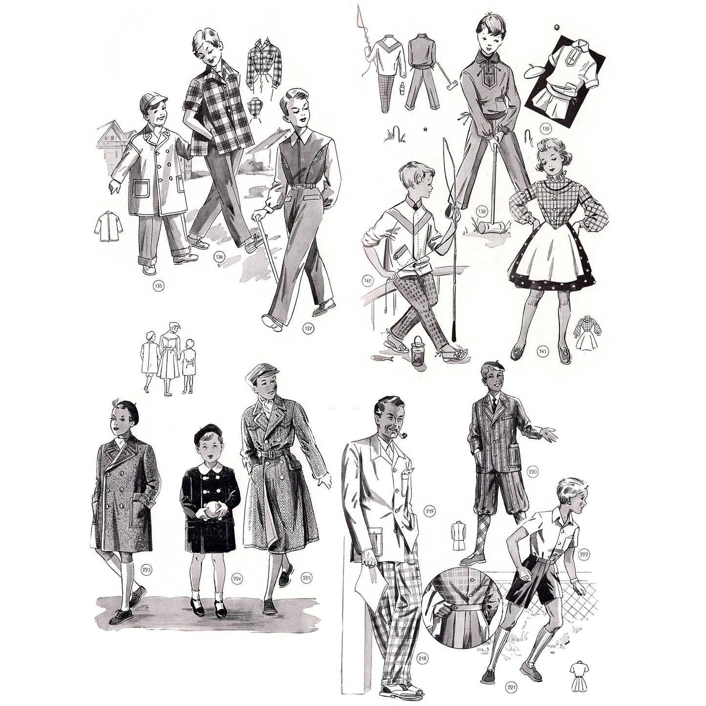 vintage knitting patterns download Day17Vintage B1060 1956 German Pattern Drafting Book for Sewing