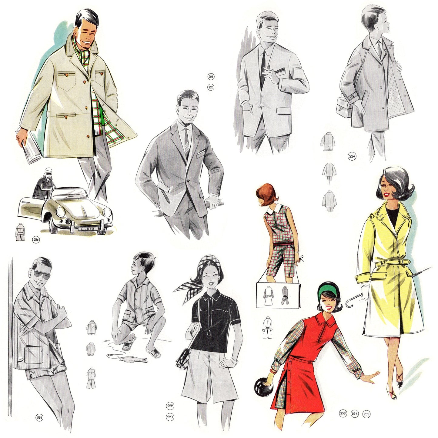 vintage knitting patterns download Day17Vintage B1070 Vintage 1960s German Pattern Drafting Book for Sewing