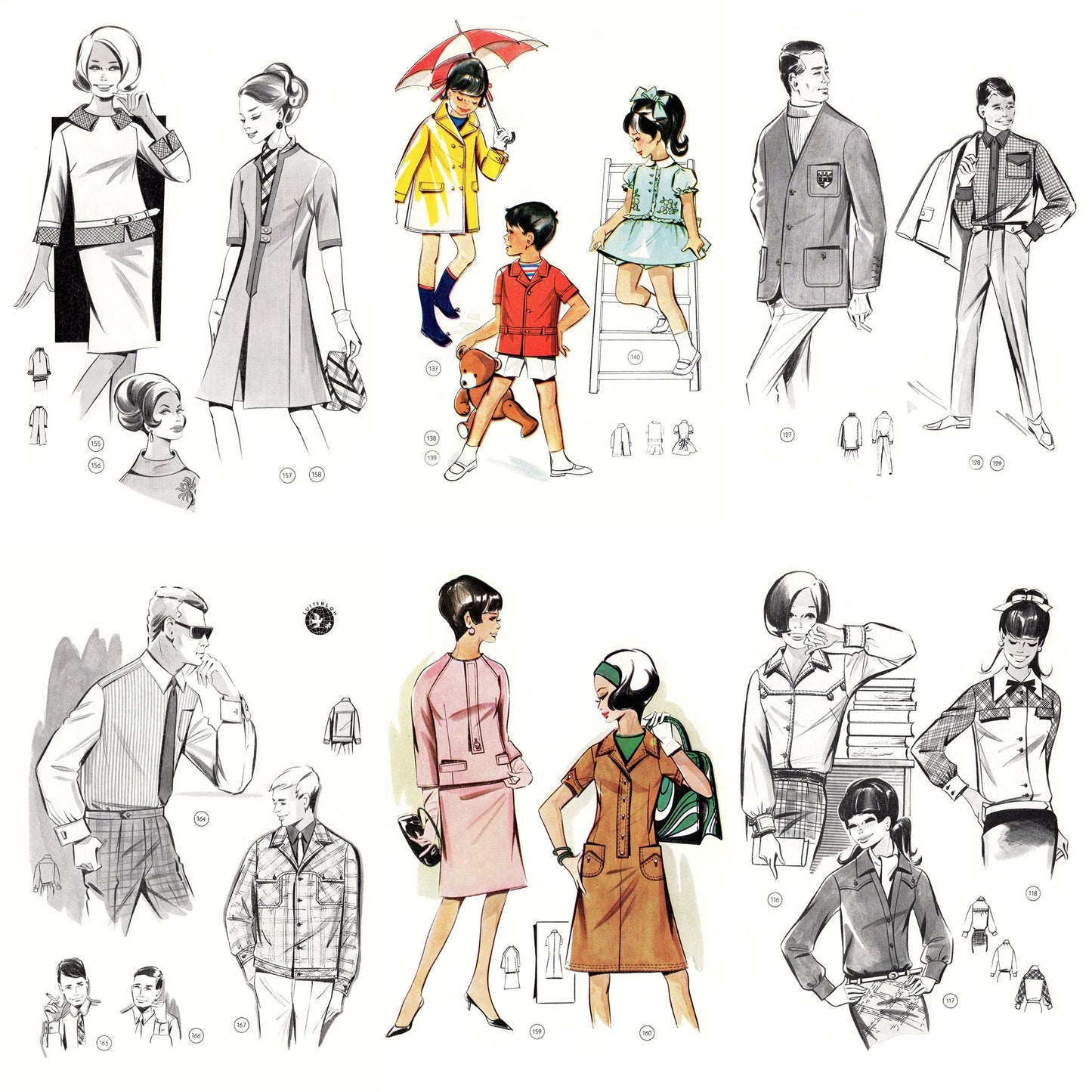 vintage knitting patterns download Day17Vintage B1070 Vintage 1960s German Pattern Drafting Book for Sewing