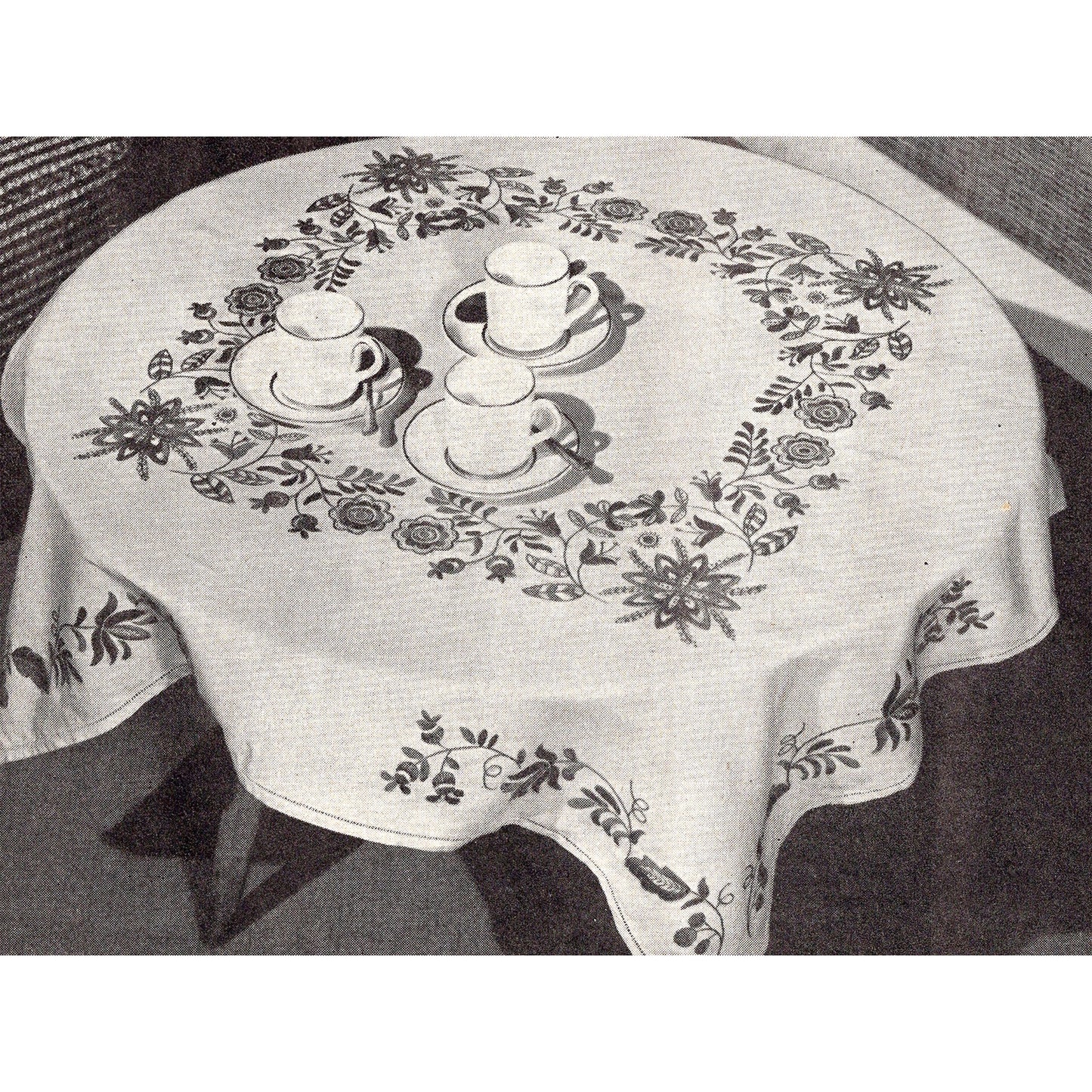 vintage knitting patterns download Day17Vintage B1006 Stitchcraft Magazine December 1957