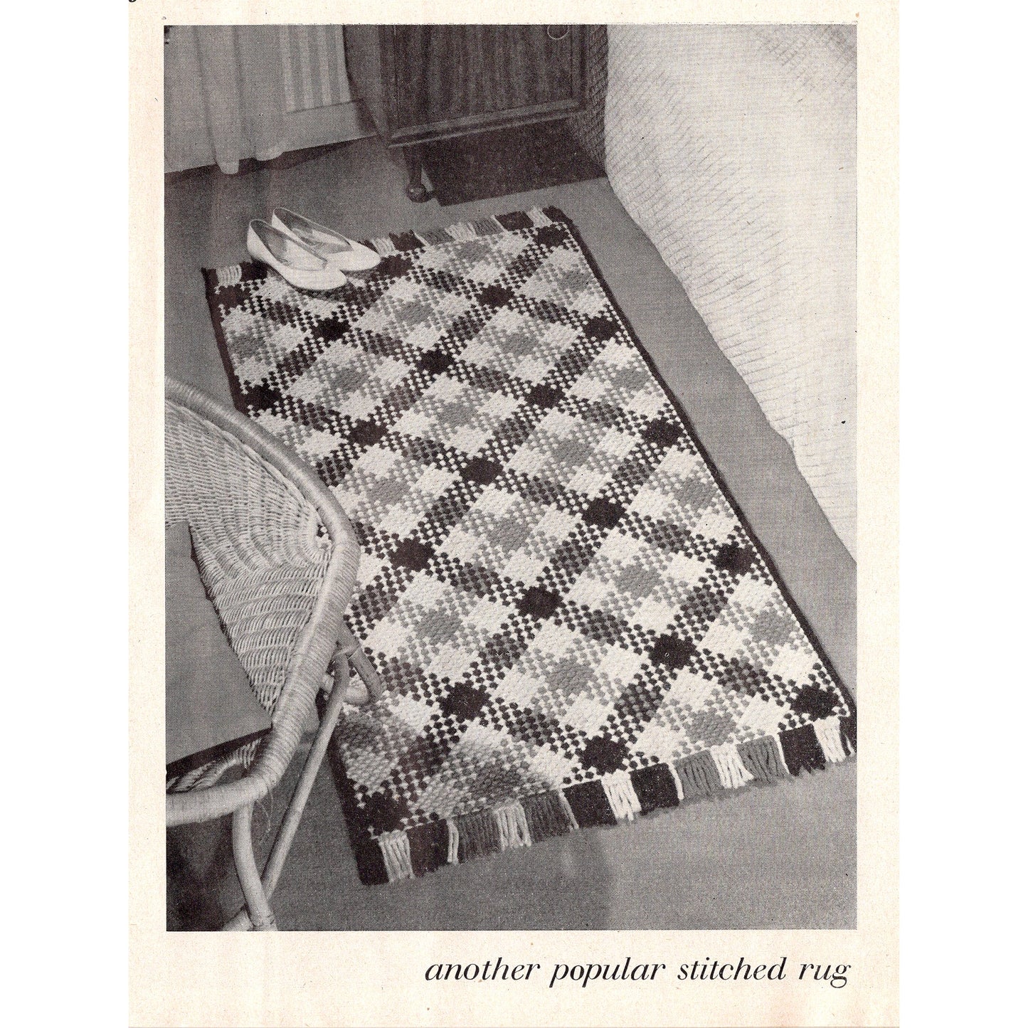 vintage knitting patterns download Day17Vintage B1006 Stitchcraft Magazine December 1957