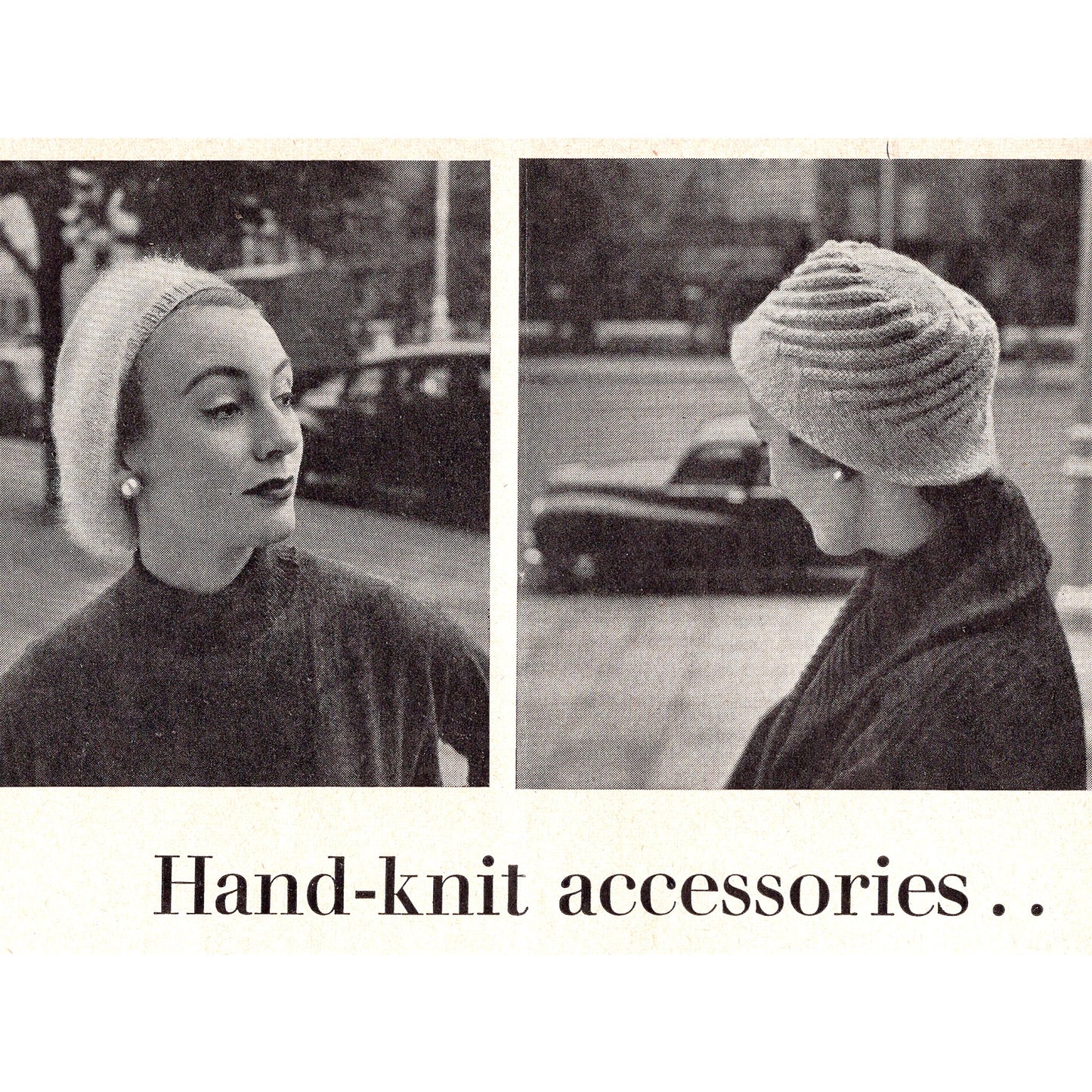 vintage knitting patterns download Day17Vintage B1009 Stitchcraft Magazine January 1955