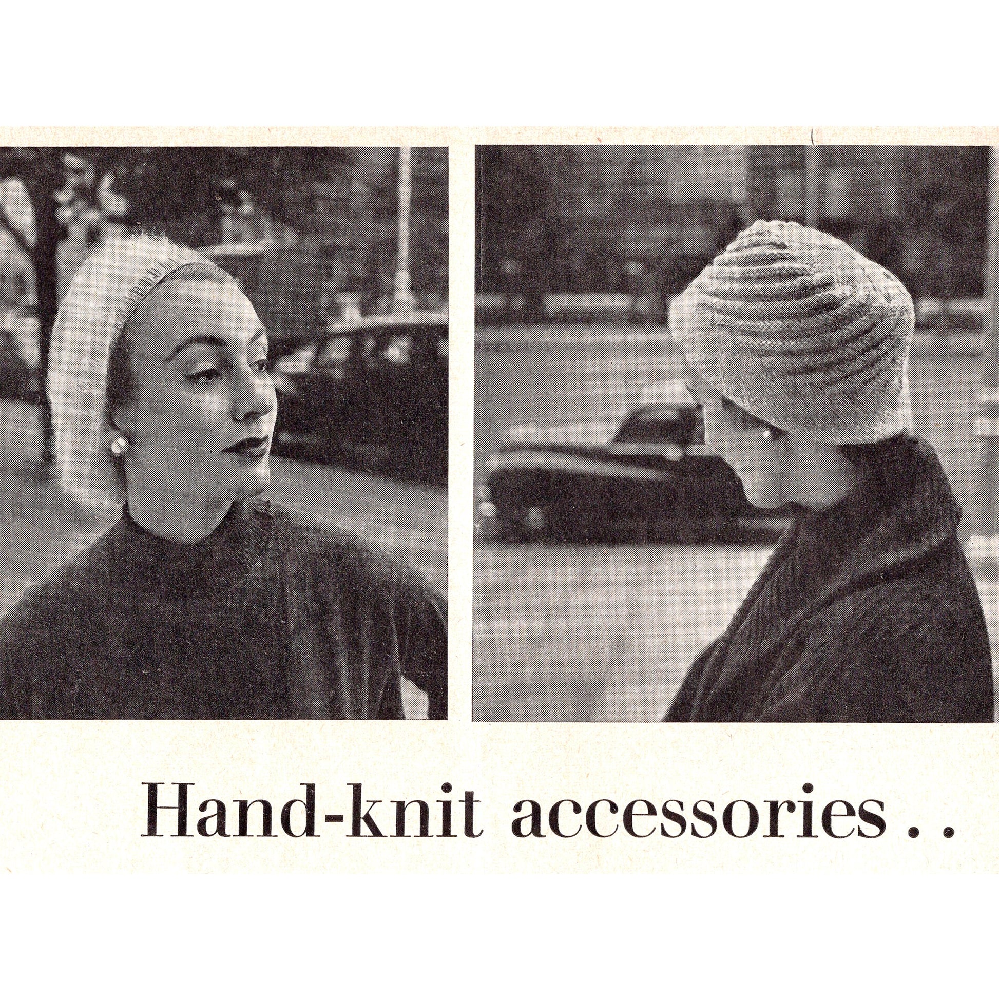 vintage knitting patterns download Day17Vintage B1009 Stitchcraft Magazine January 1955