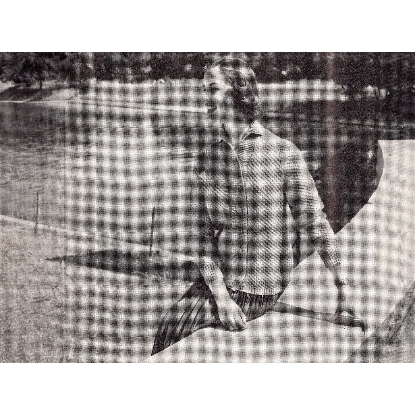 vintage knitting patterns download Day17Vintage B1012 Stitchcraft Magazine September 1956
