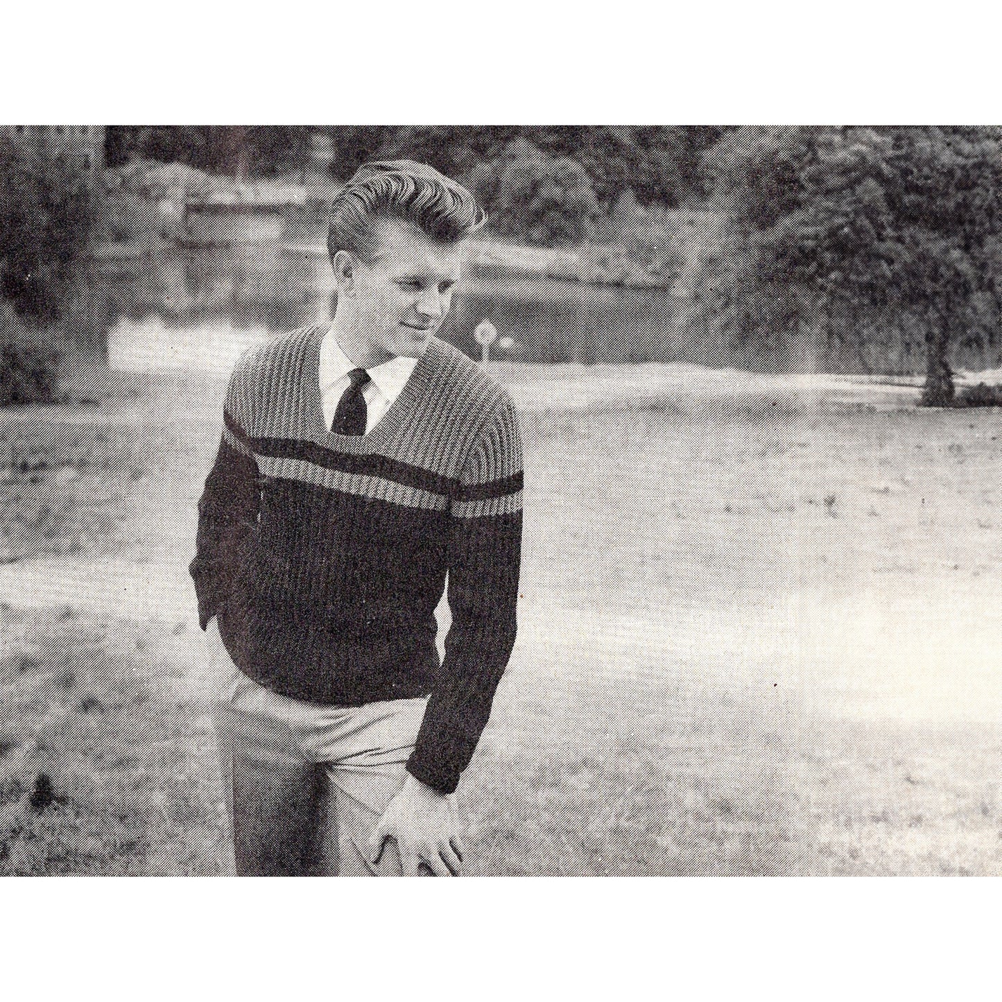 vintage knitting patterns download Day17Vintage B1012 Stitchcraft Magazine September 1956