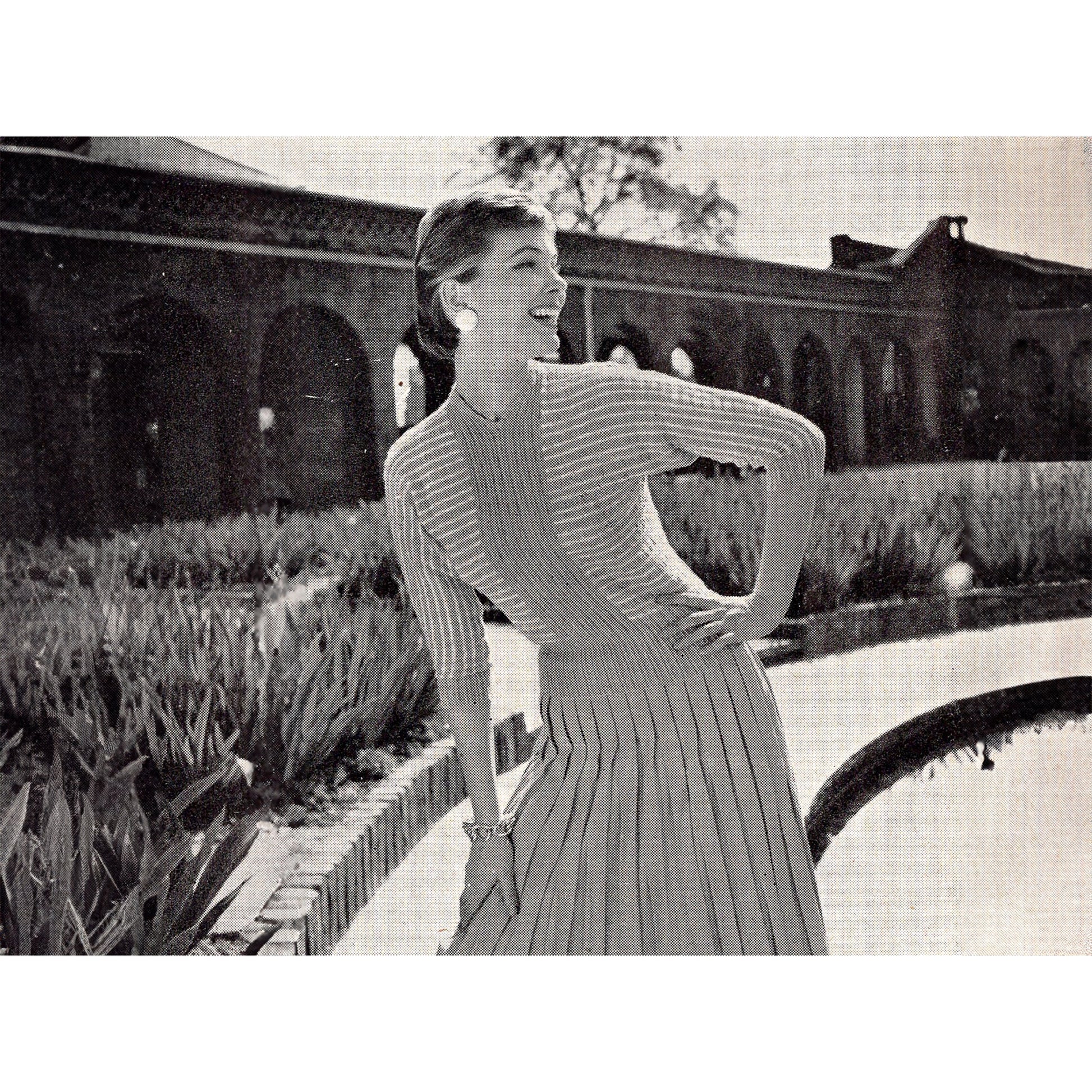 vintage knitting patterns download Day17Vintage B1012 Stitchcraft Magazine September 1956
