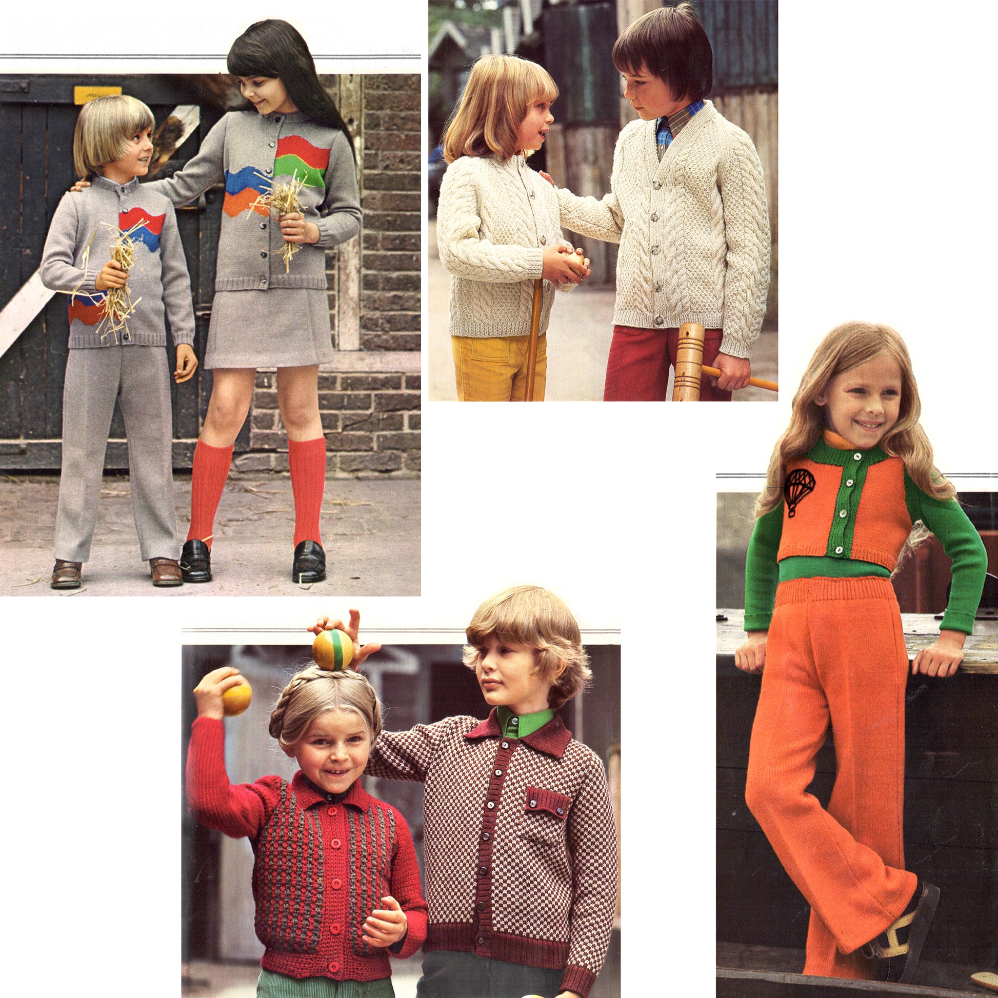 vintage knitting patterns download Day17Vintage B1082 Mon Tricot 1970s