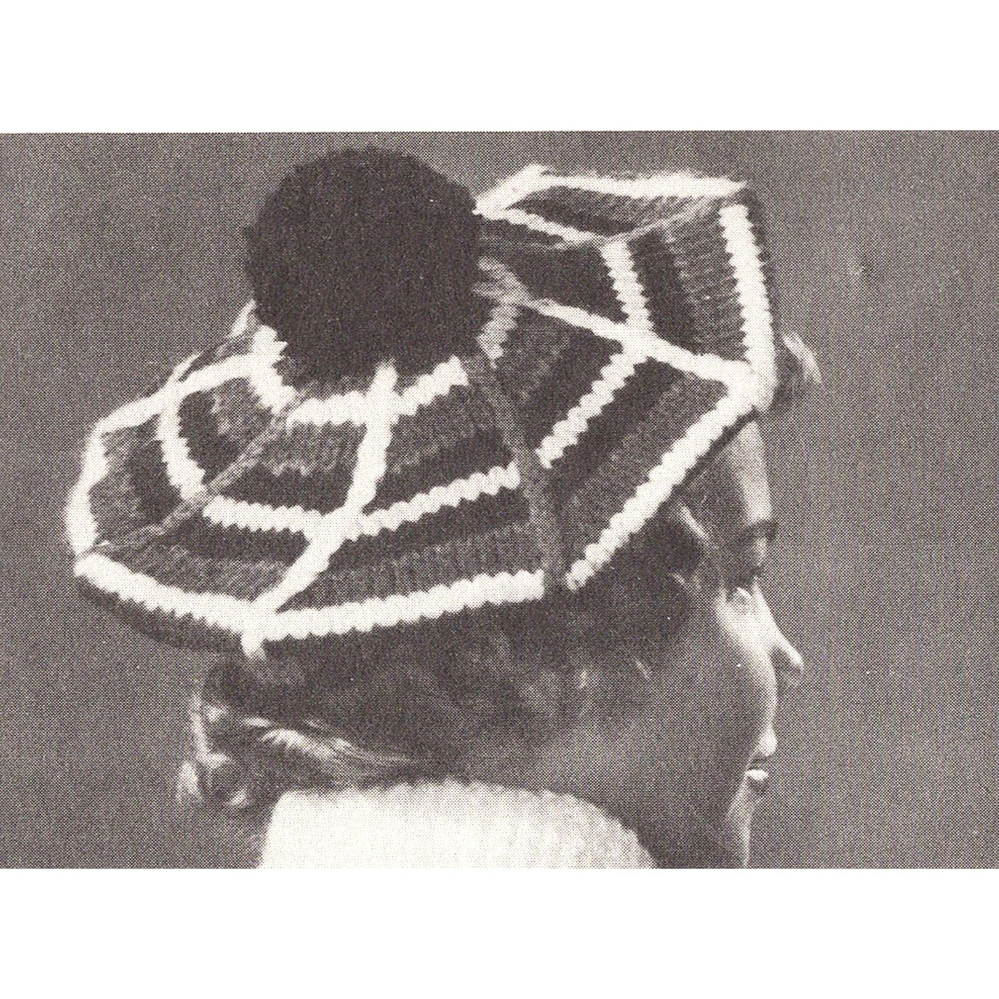 vintage knitting patterns download Day17Vintage B1021 Highland Plaid Cowichan Sweater and Hat