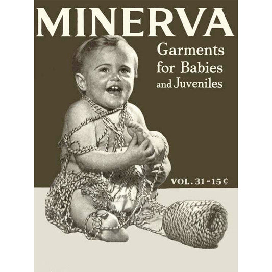 vintage knitting patterns download Day17Vintage B1017 Minerva Garments for Babies and Juveniles Vol. 31