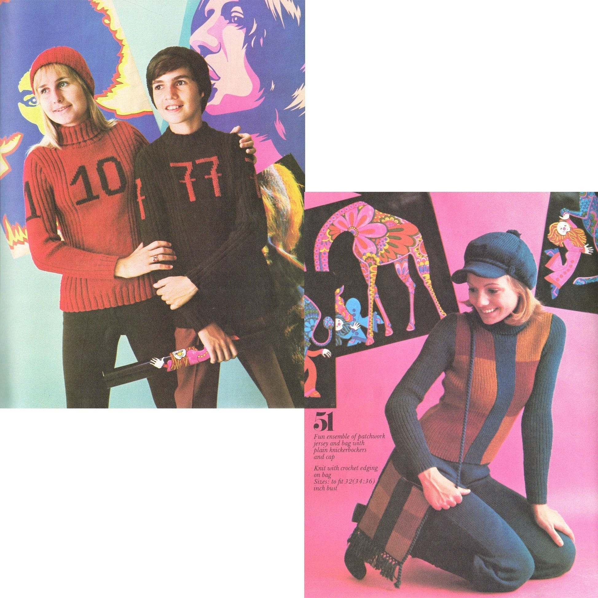 vintage knitting patterns download Day17Vintage B1071 All You Can Knit and Crochet for the Under Twenties