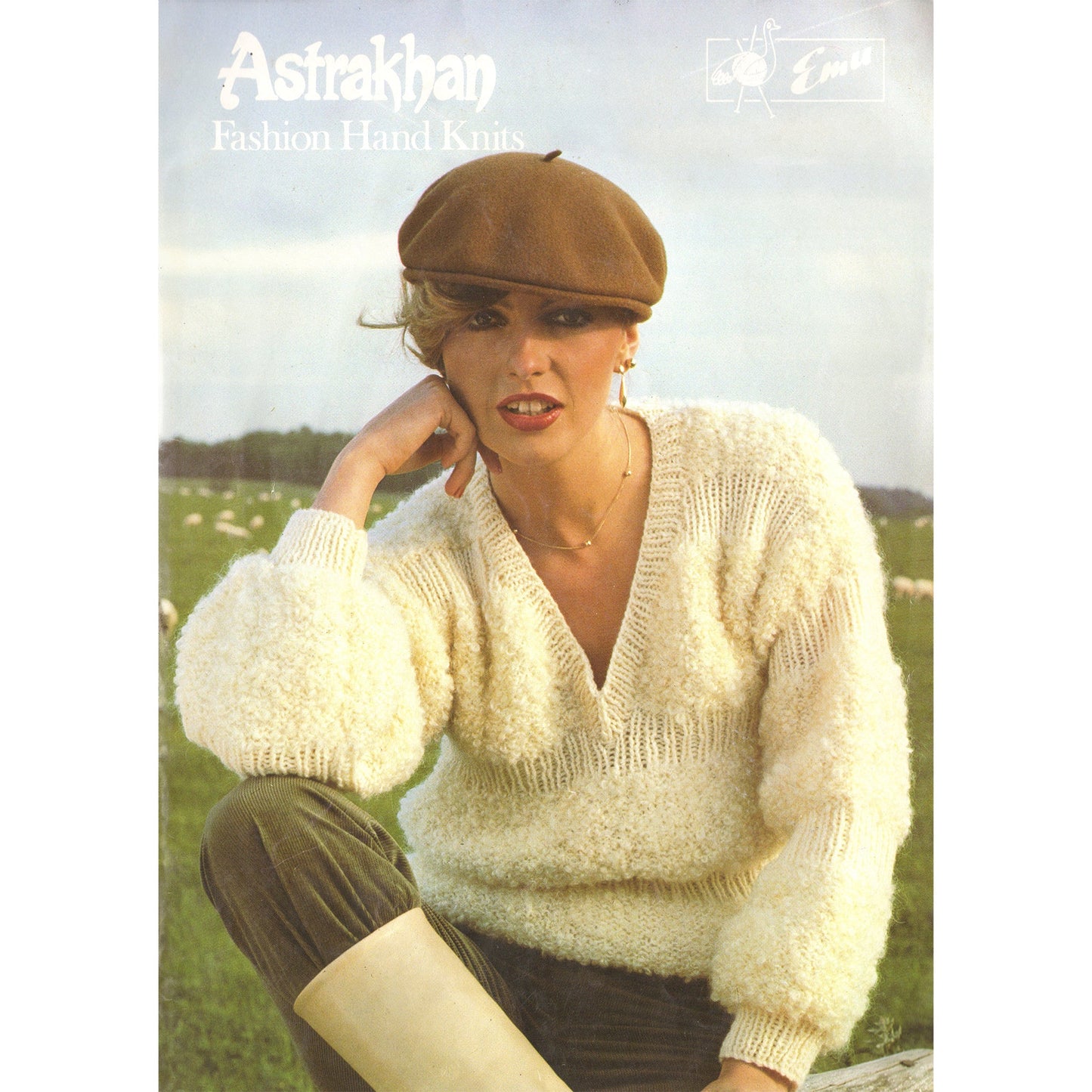 vintage knitting patterns download Day17Vintage B1074 Astrakhan Fashion Hand Knits Booklet