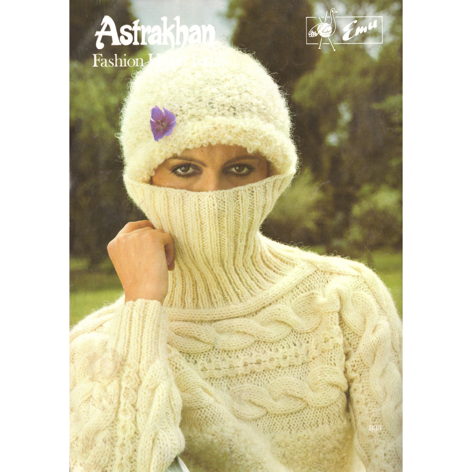 vintage knitting patterns download Day17Vintage B1074 Astrakhan Fashion Hand Knits Booklet