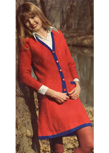 vintage knitting patterns download Day17Vintage L1105 Cardigan Skirt Suit