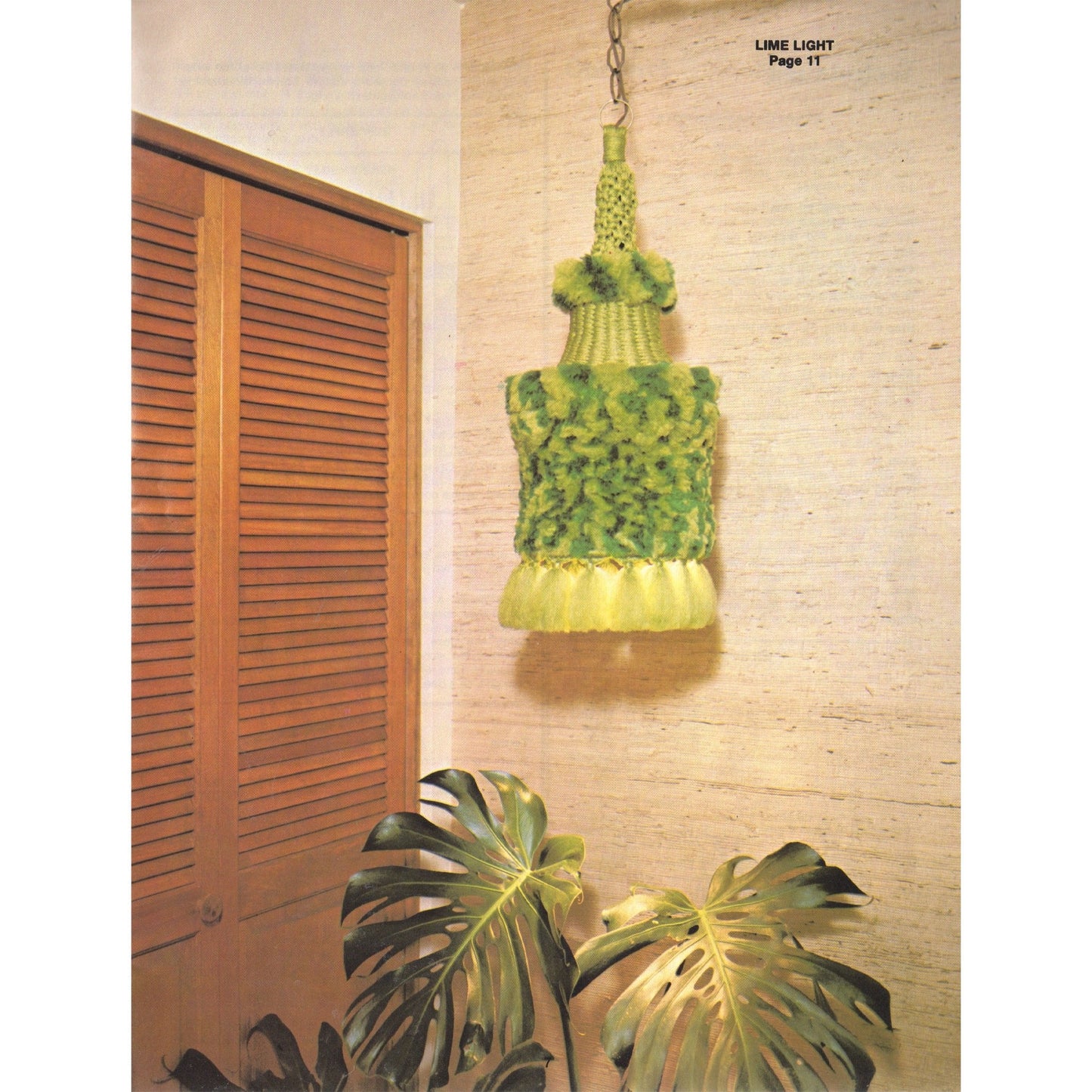 vintage knitting patterns download Day17Vintage B1076 Macra-Sculpture Macramé Pattern Book by Lee Originals