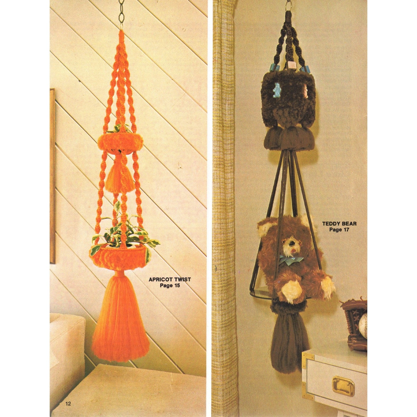 vintage knitting patterns download Day17Vintage B1076 Macra-Sculpture Macramé Pattern Book by Lee Originals