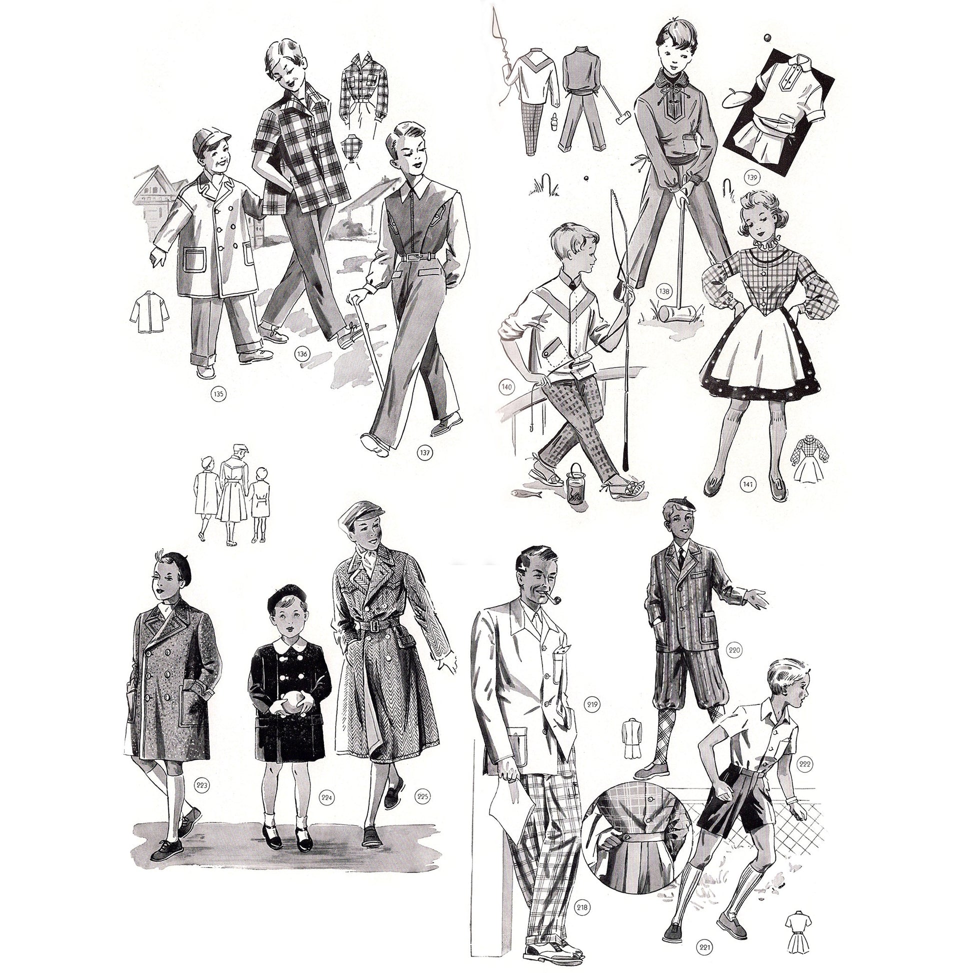 vintage knitting patterns download Day17Vintage B1060 1956 German Pattern Drafting Book for Sewing