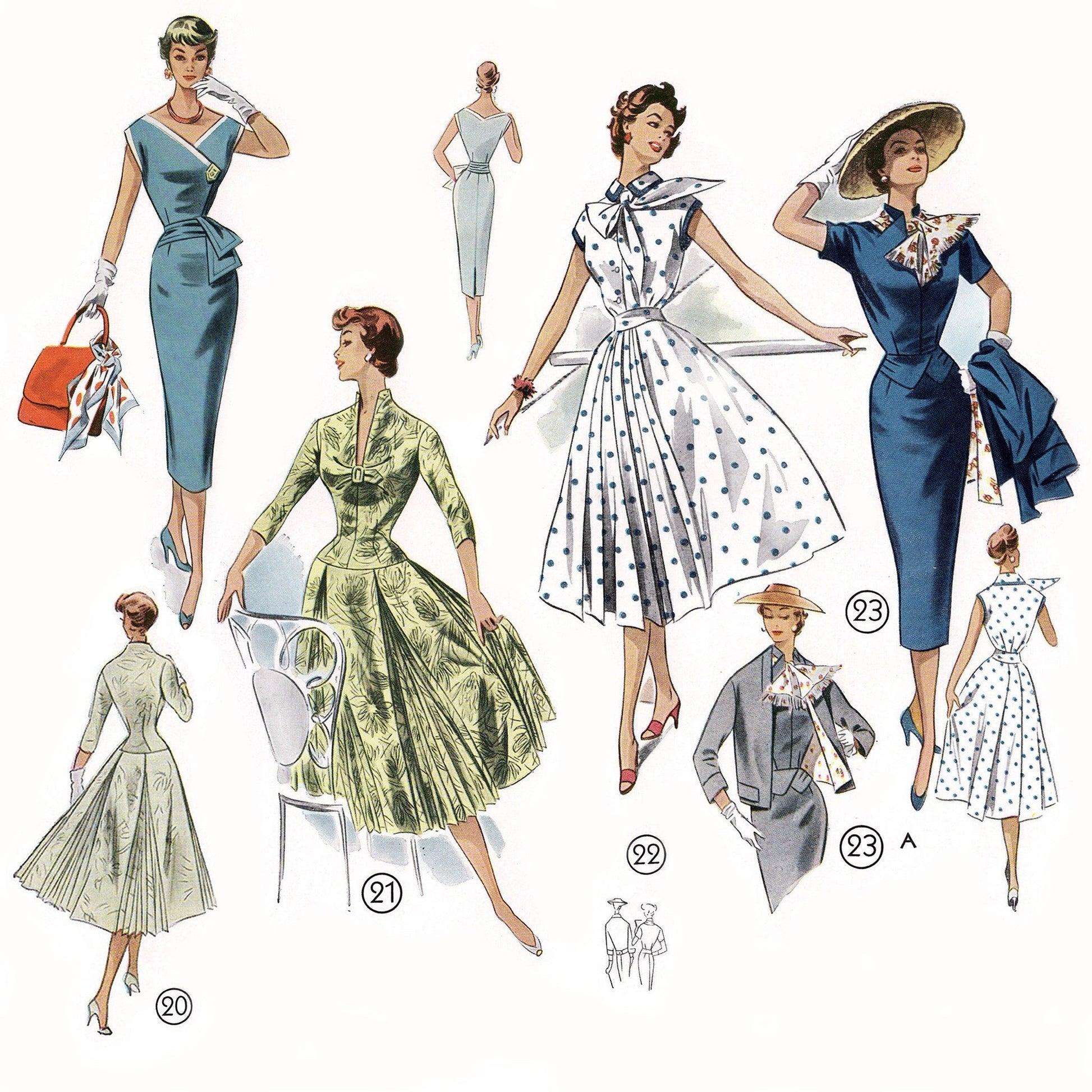 B1060 1956 German Pattern Drafting Book for Sewing B1060 1956 German Pattern Drafting Book for Sewing
