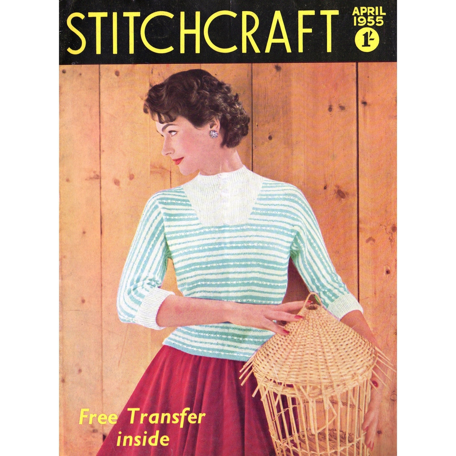 B1001 Stitchcraft Magazine April 1955