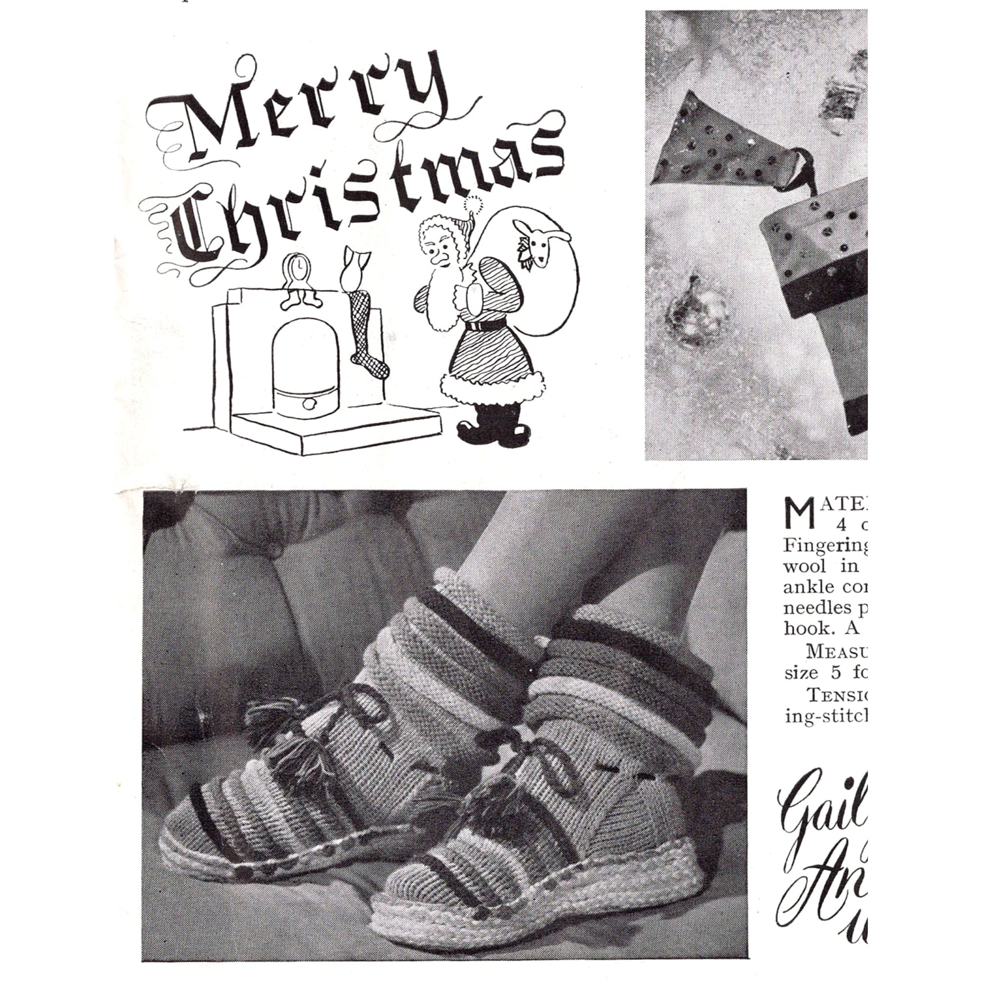 vintage knitting patterns download Day17Vintage B1014 Stitchcraft Magazine December 1948